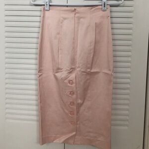 bebe Pink Pencil Skirt